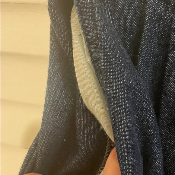 Monthorigin High Rise Drop Crotch Distressed Denim Jeans - Picture 8 of 16